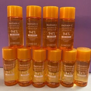LANEIGE Radian-C Advanced Effector Orange Bottles 15 ml each set of 10